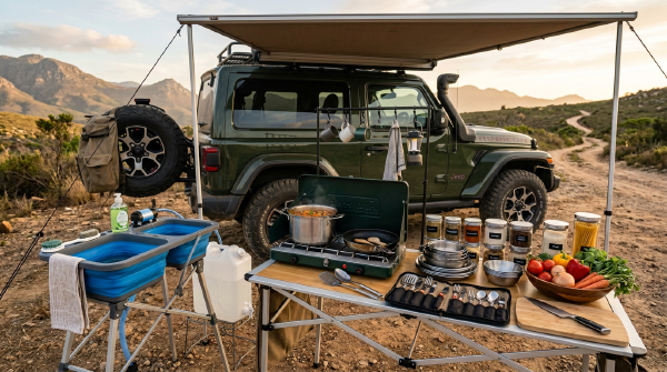 Designing a Self-Sufficient Camp Kitchen for Overlanding Adventures