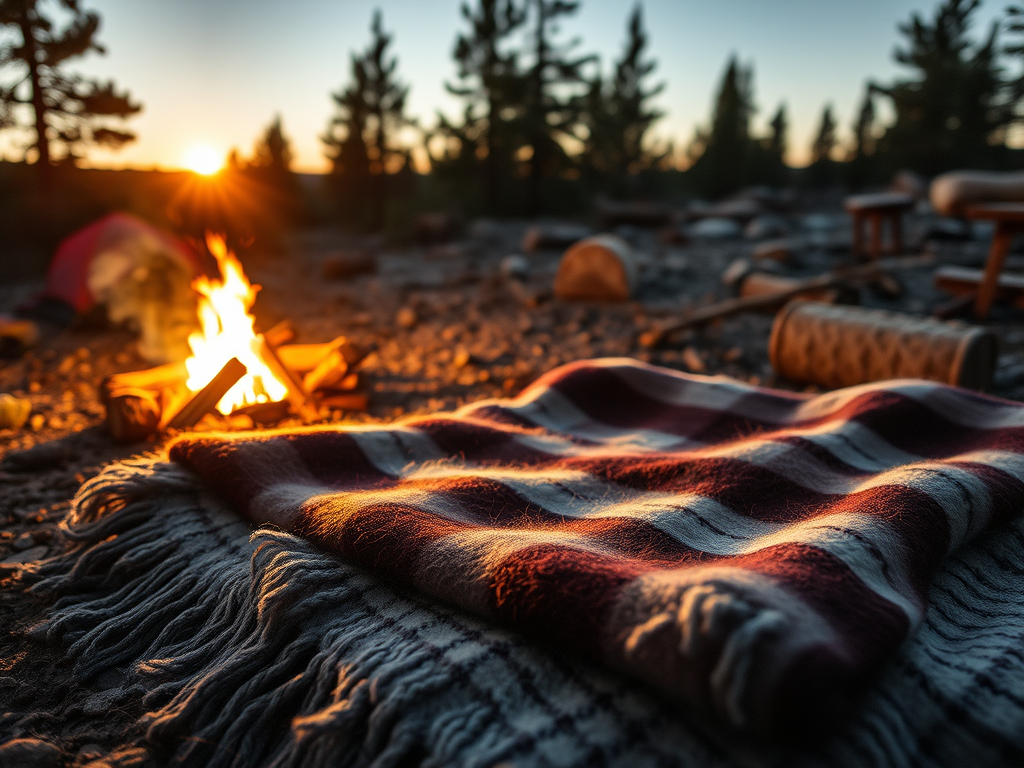 Top Benefits of Wool Blankets for&nbsp;Camping