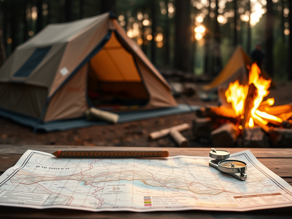 Map and Compass Nav Planning