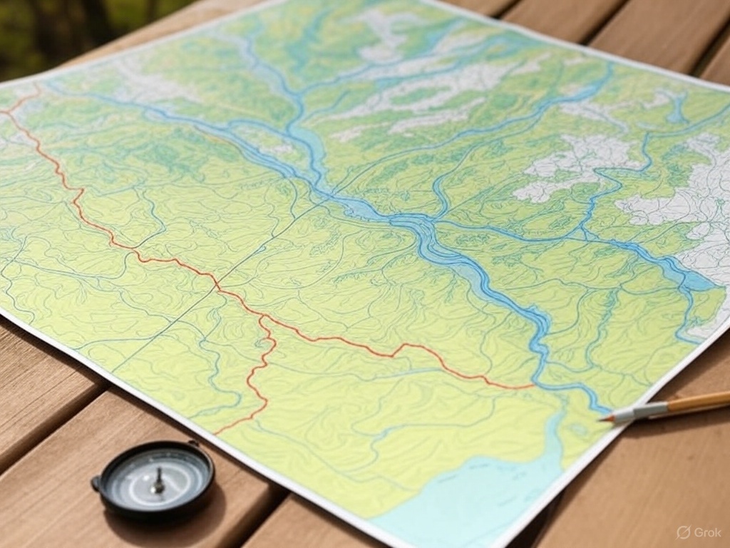 topo map