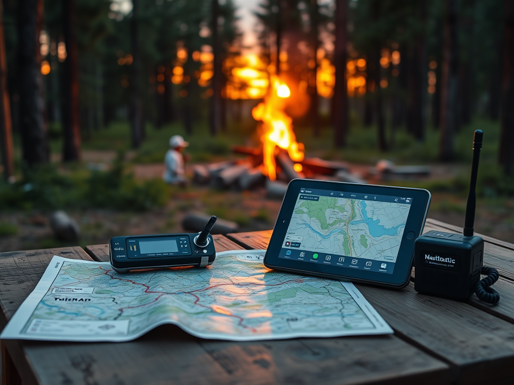 COMMs at camp