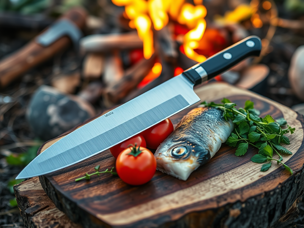 Choosing the Right Knife for Outdoor&nbsp;Cooking