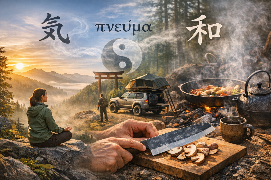 Ki, Wa, Pneuma, camping