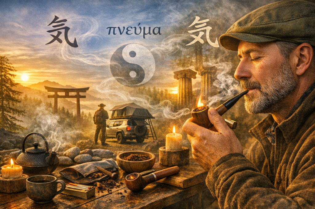 Ki, Wa, Pneuma, pipe smoking