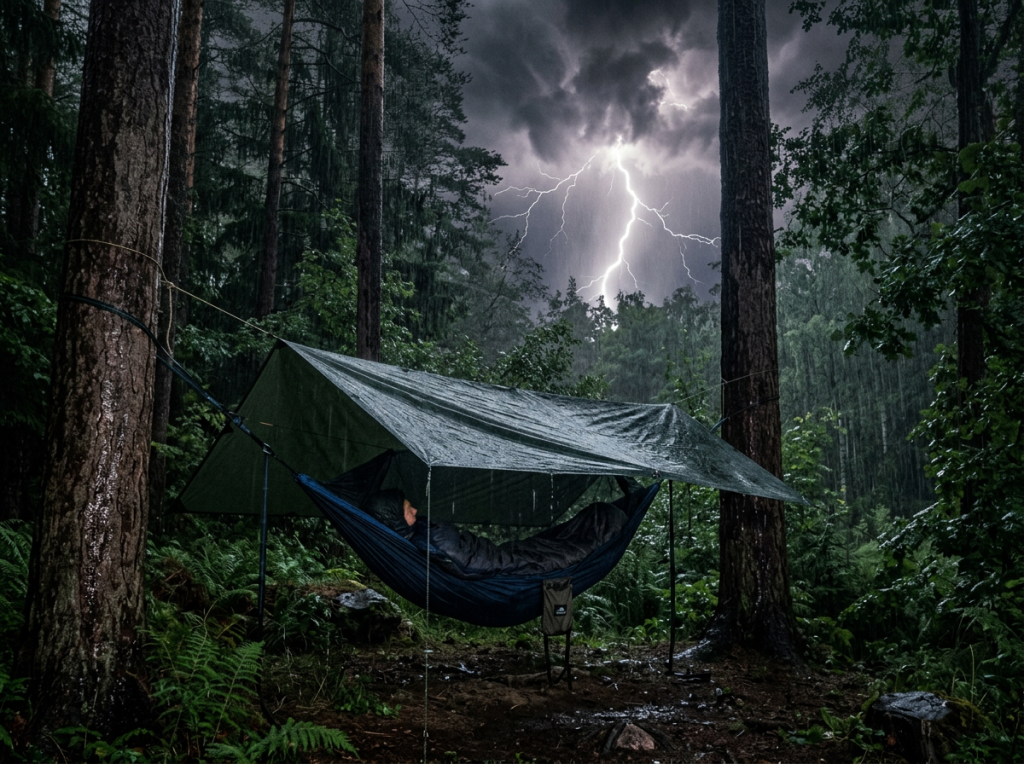 Thunderstorm Risks for Hammock Campers: Stay Safe!